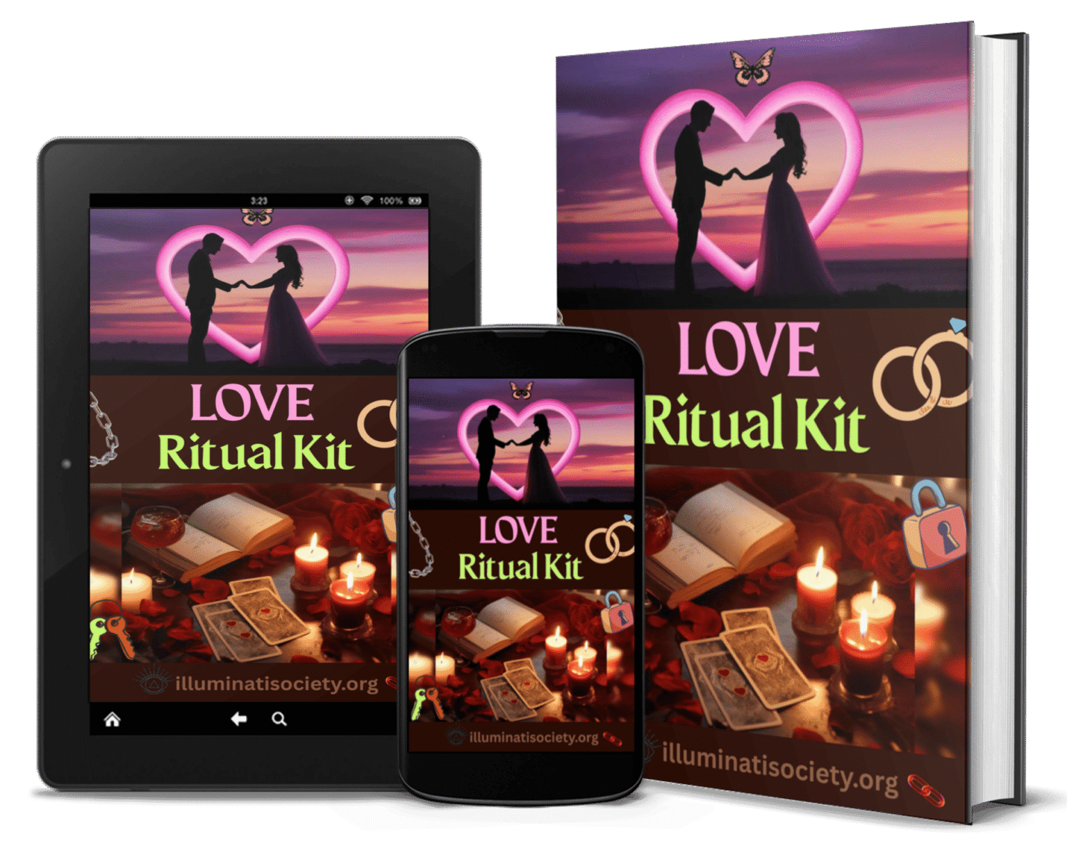 Rhirtual Love Ritual Kit - Illuminati Society