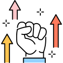 power-hand-sign