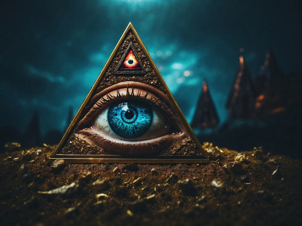 Illuminati Society All-Seeing Eye